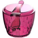Açucareiro Plástico Com Colher Trama 500g - Colors - Crippa