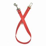Adaptador de cinto de segurança para Cachorros - Tamanho Pequeno -Vermelho - Petzoo