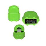 Adaptador Micro USB OTG X USB Android Verde - Ukimix