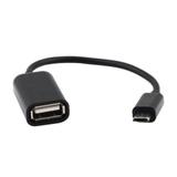 Adaptador OTG USB X V8 Micro USB Preto - Ukimix