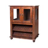 Adega Baixa com Lateral de Vidro e 2 Portas - Wood Prime NL 11624 - Wood prime - nl