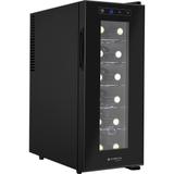 Adega Cadence Gourmet 12 Garrafas Preto Touch Bivolt ADE121
