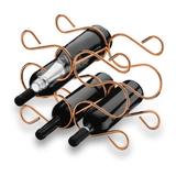 Adega Caracol Para 6 Garrafas Vinho Bancada - Cobre - Future