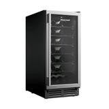 Adega Climatizada Brastemp Climatizada 28 Garrafas Inox BZB28AE