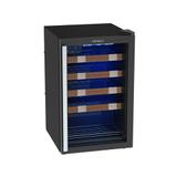 Adega de Vinhos Venax Piubella Cave 100 L para 24 Garrafas - Preta - 110V