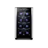 Adega Electrolux 8 Garrafas Acabamento Alumínio Escovado ACS08 220 Volts