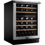 Adega Gourmand Dual Zone 51 Garrafas Bzb51 Inox 110v Brastemp