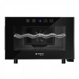 Adega Gourmet 8 Garrafas Touch Bivolt Termoelétrica Cadence Preto