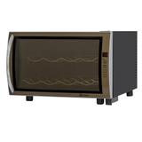 Adega Horizontal Gallant Milano 08 Garrafas Com Painel Touch 25L Preto 220VGAD08P1ZB-PT220