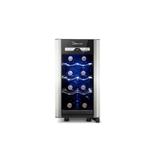 Adega Midea Liva Preto Porta com Vidro Duplo 08 220V (WBB082)