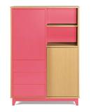 Adega Quadrato Cor Natural Com Rosa - 29517 - Sun house