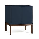 Adega Quartzo 2 PT 1 GV Cacau e Azul Marinho - Maxima