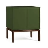 Adega Quartzo 2 PT 1 GV Cacau e Verde Musgo - Maxima