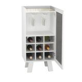 Adega Spencer 1 PT Branca - Tecno mobili