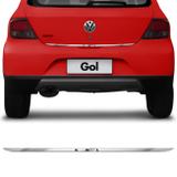 Adesivo Cromado Resinado Tampa Traseira Porta Malas Gol G5 2009 a 2012 com Grafia Excelente Fixação - Prime