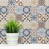 Adesivo de Azulejo Angra 15x15 cm com 36un - Quartinhos