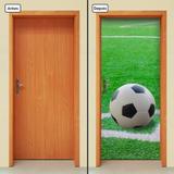 Adesivo Decorativo de Porta - Campo de Futebol - Bola - 136cnpt - Allodi