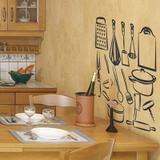 Adesivo Utensílios de Cozinha 59b - R+ adesivos