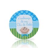 Adesivos Chá de Bebê Azul 20 unidades Duster - Festabox
