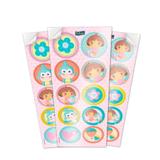 Adesivos para Lembrancinha Dora Baby 3 cartelas Festcolor