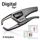 Adipômetro Digital Dg+ Cinza ( 3 Funções ) Physical Test 2.98 - Prime med