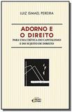 Adorno E O Direito - Editora santuario