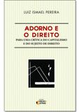 Adorno e o Direito - Ideias letras - santuario