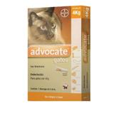 Advoacte anti pulgas para Gatos ate 4 kg Bayer 1 pipeta