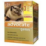 Advocate Gatos 0,4ml Até 4 Kg - Leve 3 Pague 2 - Bayer