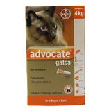 Advocate Gatos até 4kg Bayer Antipulgas