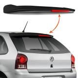 Aerofólio Esportivo Gol G2 G3 G4 1995 a 2014 Preto Com Break Light 30 Leds Veículos 2 e 4 Portas - Tg poli