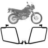 Afastador De Alforge Suporte Lateral Honda Sahara 350 1990 a 1999 Preto Par - J.a