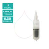 Agulha Easy Click 3 Pontas Flox Orquidea