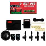 Alarme Automotivo Sistec Sxt 986 + Trava Elétrica 4 Portas