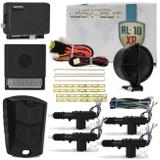 Alarme de Carro Look Out AL-10 + Trava Elétrica 4P
