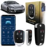 Alarme Pósitron Cyber PX360BT Universal Bluetooth + Chave Canivete Pósitron PX80 Controle de Alarme - Positron