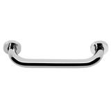 Alça Apoio Inox Reta 25 MM x 25 CM Prat-K
