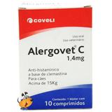 Alergovet Coveli 1,4 Mg Com 10 Comprimidos