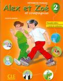Alex et zoe 2 (a1.2) - n/e - livre de leleve+livret de civilisation - Cle international - paris