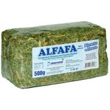 Alfafa Prensada 500g - Hamster, Chinchila, Porquinho - Murano