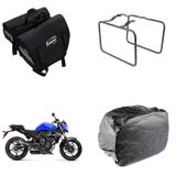 Alforge Universal C/ Capa + Afastador Yamaha Xj6 N/f - Ja alforges