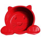 Alimentador Comedouro para Gatos Cat Face 600 ml - Plástico - Pet injet
