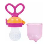 Alimentador Para Bebê Porta Frutinha E Legumes Buba Baby Cor - Rosa