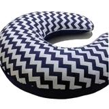 Almofada de Amamentação Garcia Chevron Azul Marinho - Almofadas garcia