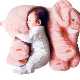 Almofada Elefante Pelucia Gigante 60cm Rosa - Lita