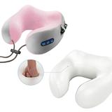 Almofada Massageadora Pescoço Relaxante Massagem Infra Vermelho Anti Estresse Bateria USB - Braslu