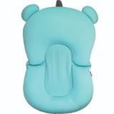 Almofada Para Banho Na Banheira Bebê Azul Buba Baby