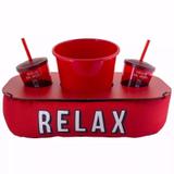 Almofada Pipoca Vermelha Relax - Uatt - Uatt presentes criativos