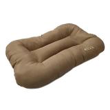 Almofada Retangular Lisa Para Cachorro 02 Caqui Fábrica Pet
