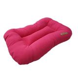 Almofada Retangular Lisa Para Cachorro 02 Rosa Fábrica Pet